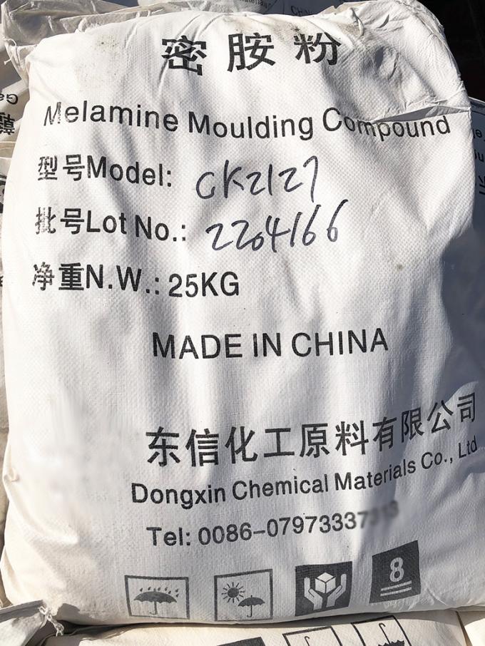 Melamin-chemisches Gestaltungsharz-Material-Pulver für Melamin-Geschirr-Formteil A5 MMC 0