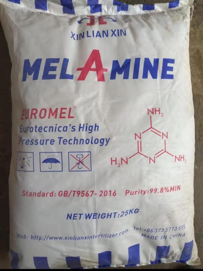 99,5% Min Pure Melamine Powder Cas 108-78-1/94977-27-2 für MF/SMF 5