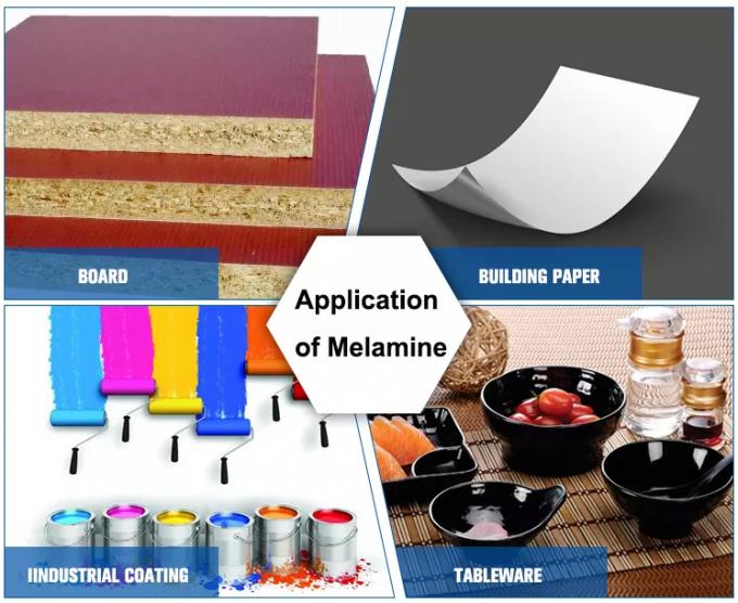990,8% Melaminpulver für Melamin-Tischgeschirr/Bauguss/Textilhilfsmittel 1