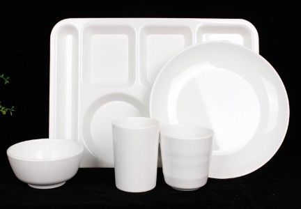 Ein guter Preis. Mahlzeuge aus Weißfarbe aus Melamine, große Plastikküchenbecher für Ramen Online