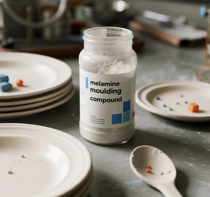 Ein guter Preis. Melamin-Verbindungspulver 99,8 % – Premium-Rohmaterial für Melamin-Geschirr Online