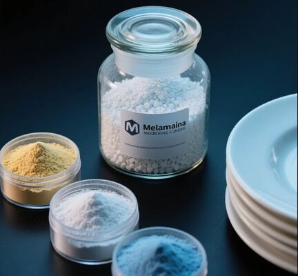 Ein guter Preis. Verbesserte Haltbarkeit Umweltschonend Hoch Kratzfestigkeit Melamin-Formpulver Amino-Formverbindung Online