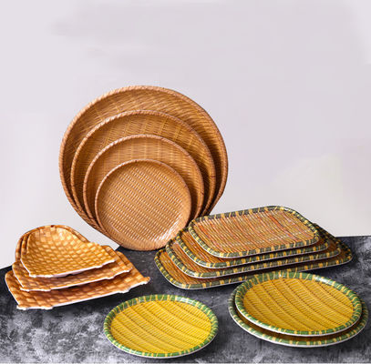 Ein guter Preis. Westmelamin-Essgeschirr des teller-A5 stellt nordische Haushalts-Diskette kundengebundenes Logo ein Online