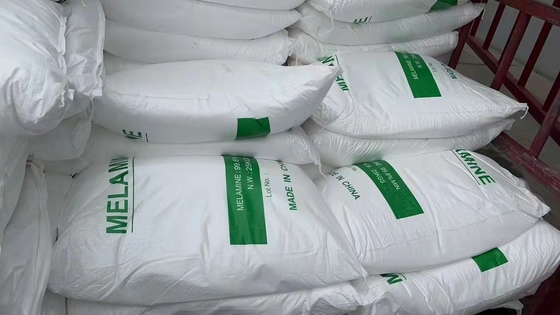 Ein guter Preis. EINECS 203-615-4 Tripolycyanamide, 99,8 Min Purity Melamine Powder Online