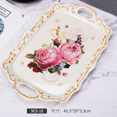 Ein guter Preis. Freundliches Nachtisch-Melamin neue Art Eco, das Tray With Custom Logo dient Online