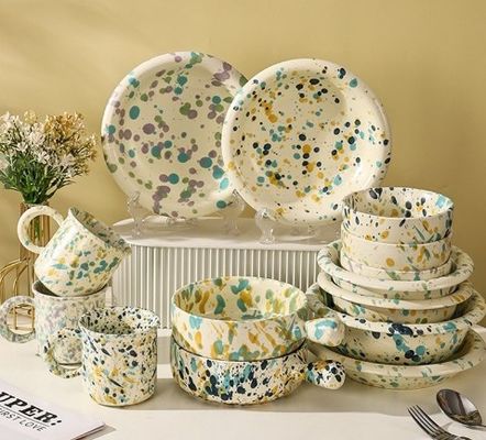 Ein guter Preis. Anpassbare Melamin-Schüssel mit verschiedenen Größen und Designs zur Verfügung für die Personalisierung,Dots Powder Melamin-Tischgeschirr. Online
