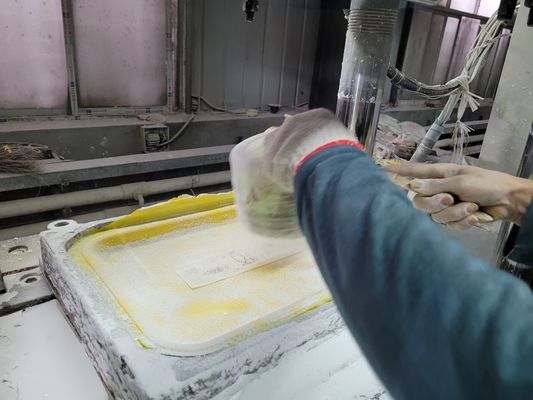 Hochreine, feuchtigkeitsbeständige Urea-Formverbindung für Geschirr in weißer Pulverform