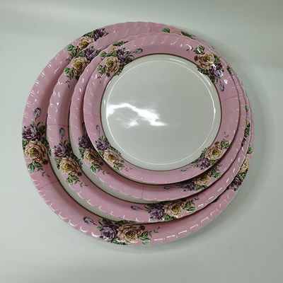 Ein guter Preis. Melaminen-Dinnerware Weiß und farbig bedruckt Melamine-Dinnerware-Teller Online