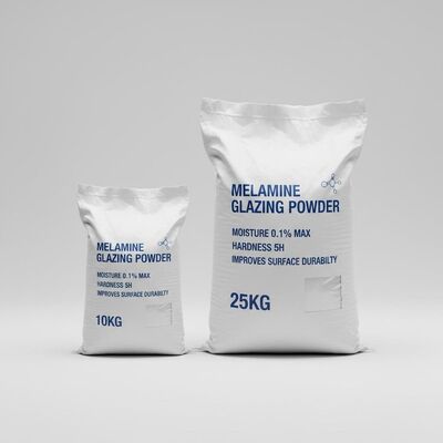 Ein guter Preis. Melaminverglasungspulver in 10 kg 25 kg Größen für eine verbesserte Oberflächenbeständigkeit Online