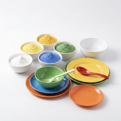 Ein guter Preis. Normalerweise weiße oder cremefarbene Harnstoff-Formmasse mit guter Feuchtigkeitsbeständigkeit, geeignet für Melamingeschirr Online