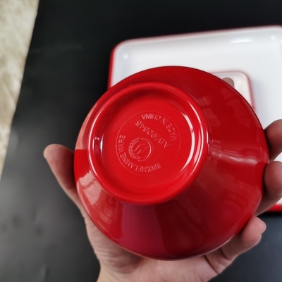 Ein guter Preis. Logo Custom Melamine Bowl, klassische Melamin-Servierteller 100% der Art-A5 Online