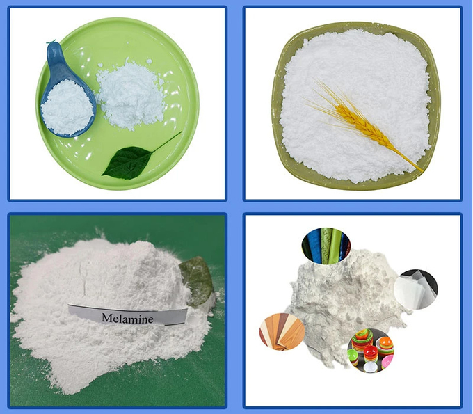 Weißes Crystal Melamine Moulding Powder Raw-Material 2