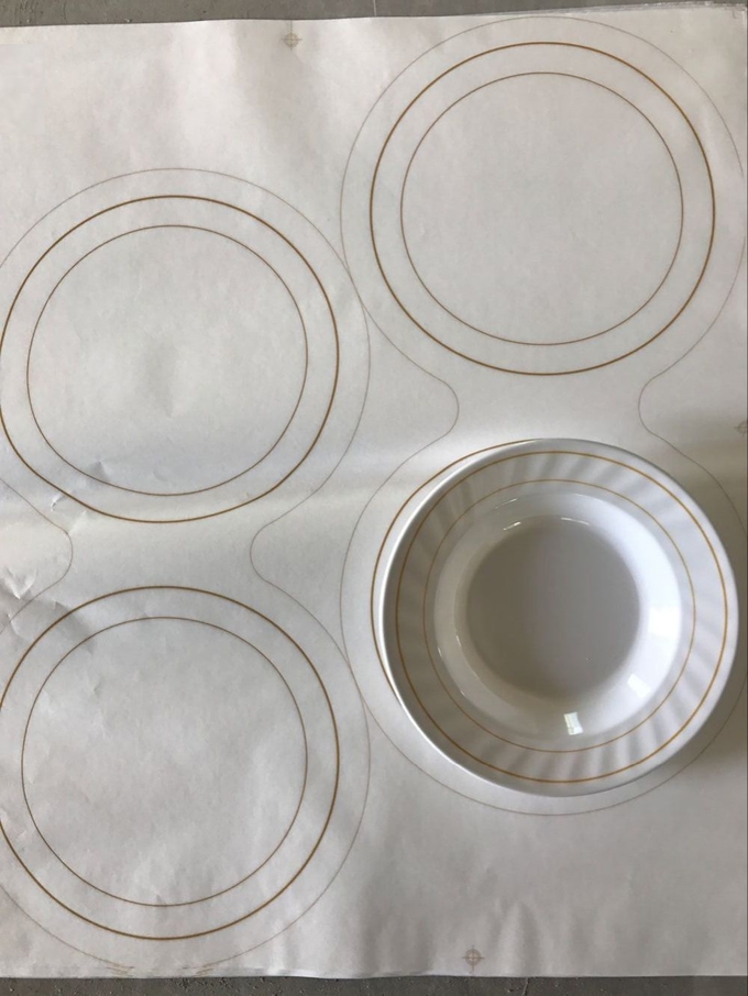 Dekoratives Melaminpapier für Geschirr für Melaminplatten 0