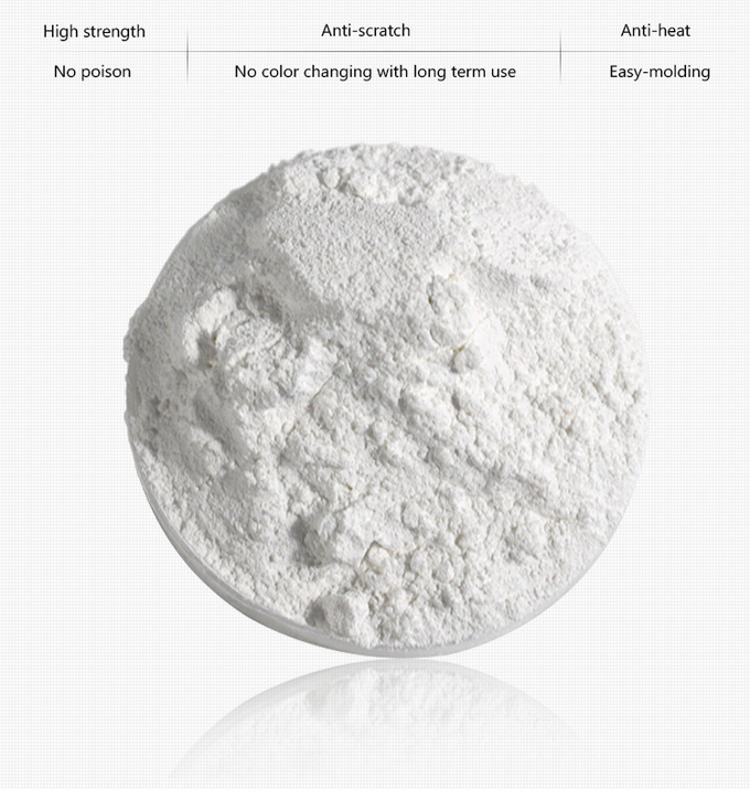 Weißes Melamin-glasierendes Pulver für hinaufkletterndes Melamin-Geschirr 0