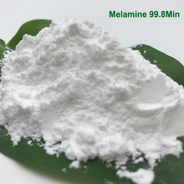 Melamin Crystal Powder Industrial Grade CAS 9003-08-1 der Pappe99,8% 4